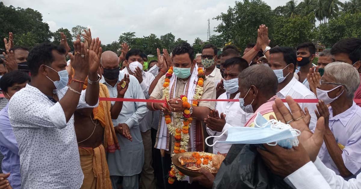 କଳାପଥରରେ ନୂତନ ପେଟ୍ରୋଲ ଟାଙ୍କି ର ଫିତା କାଟିଲେ ବାଙ୍କୀ ବିଧାୟକ !!!