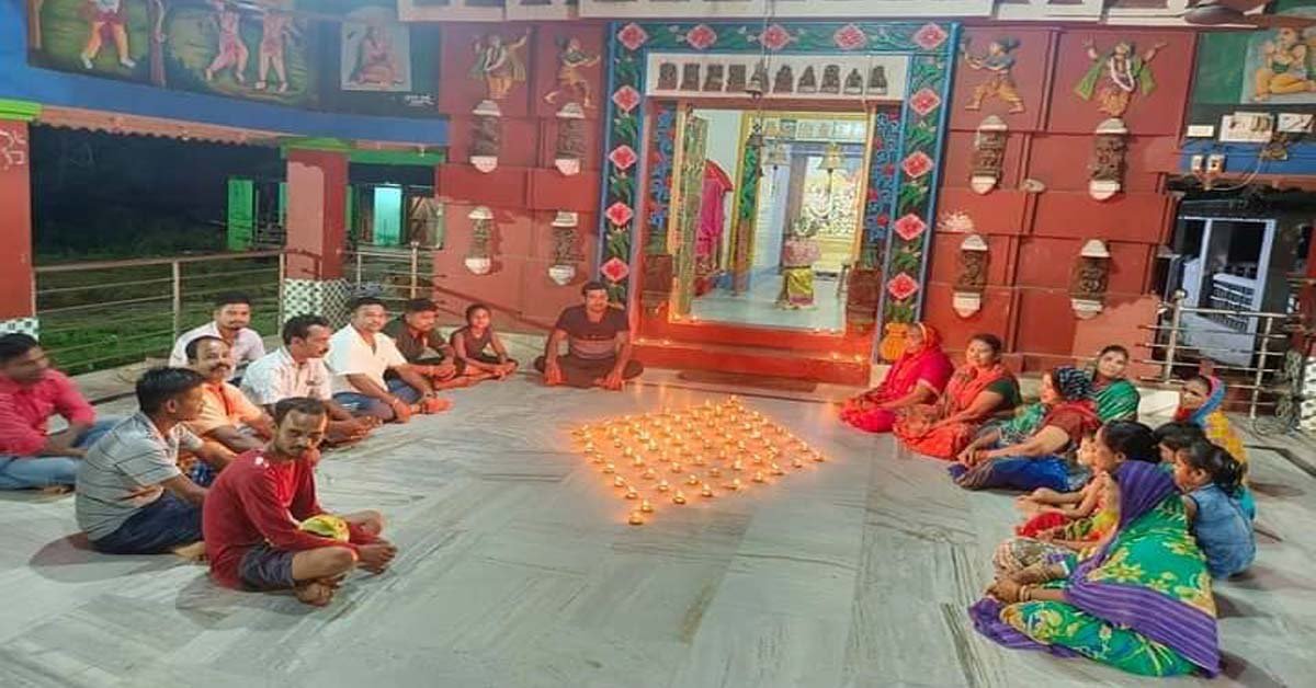 ମୁଖ୍ୟମନ୍ତ୍ରୀ ଙ୍କ ଦୀର୍ଘଜୀବନ କାମନା କରି ରାମ ମନ୍ଦିରରେ ଦୀପଦାନ !!!
