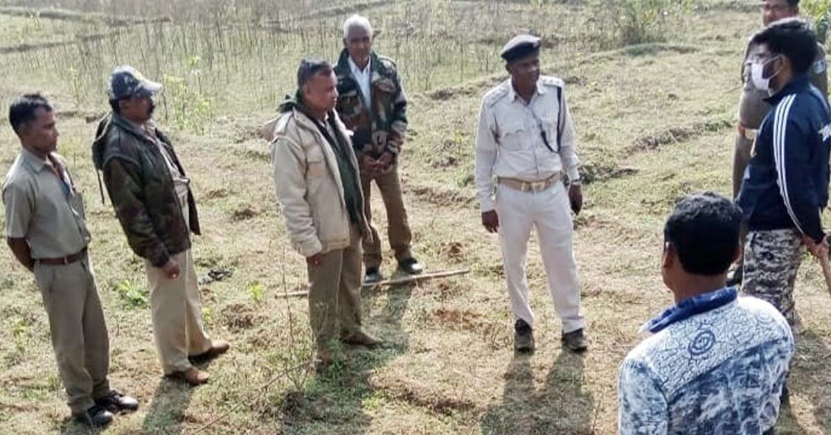 କଲରା ପତ୍ରିଆ ବାଘର ମୃତଦେହ ଠାବ !!!