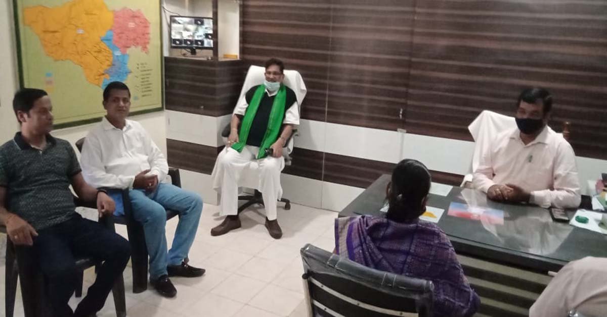 ଚିଲିକା ନିର୍ବାଚନ ମଣ୍ଡଳୀର ପୂର୍ବତନ ବିଧାୟକ ରଘୁନାଥ ସାହୁଙ୍କ ବାଣପୁର ବ୍ଲକ ଓ ତହସିଲ ପରିଦର୍ଶନ !!!