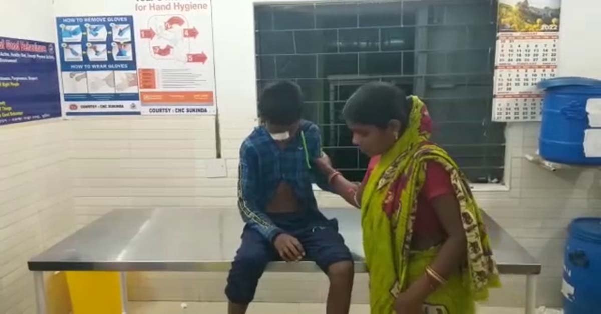 ଉପରକୋଇଲ ଗ୍ରାମ ପାଖ ମୁଖ୍ୟ ରାସ୍ତାରେ ବାଇକ ଦୁର୍ଘଟଣା : ଜଣେ ଆହତ !!!