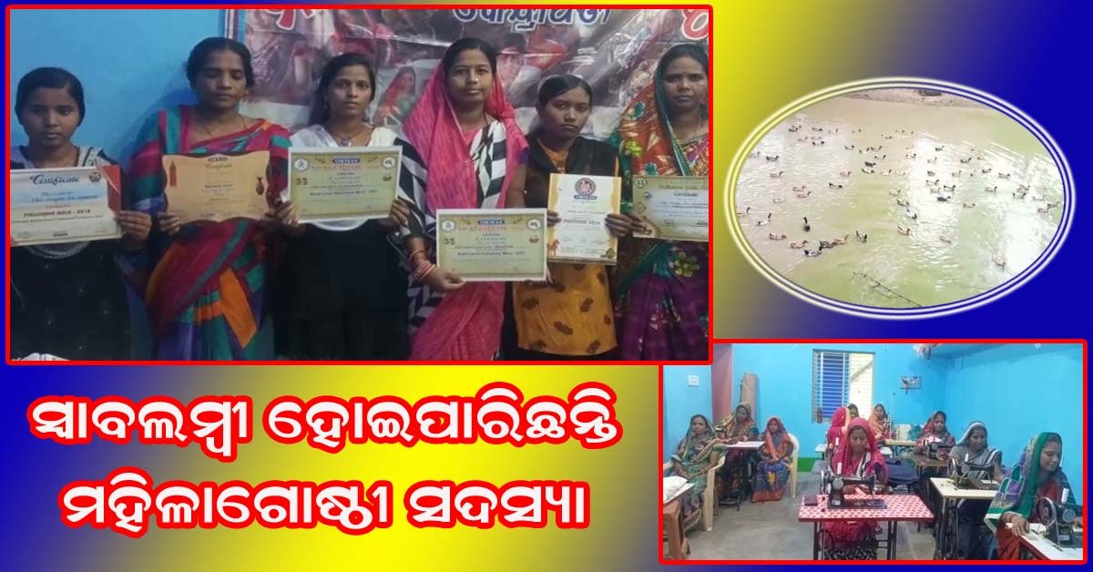 ସ୍ୱାବଲମ୍ବୀ ମହିଳା ଗୋଷ୍ଠୀ !!!