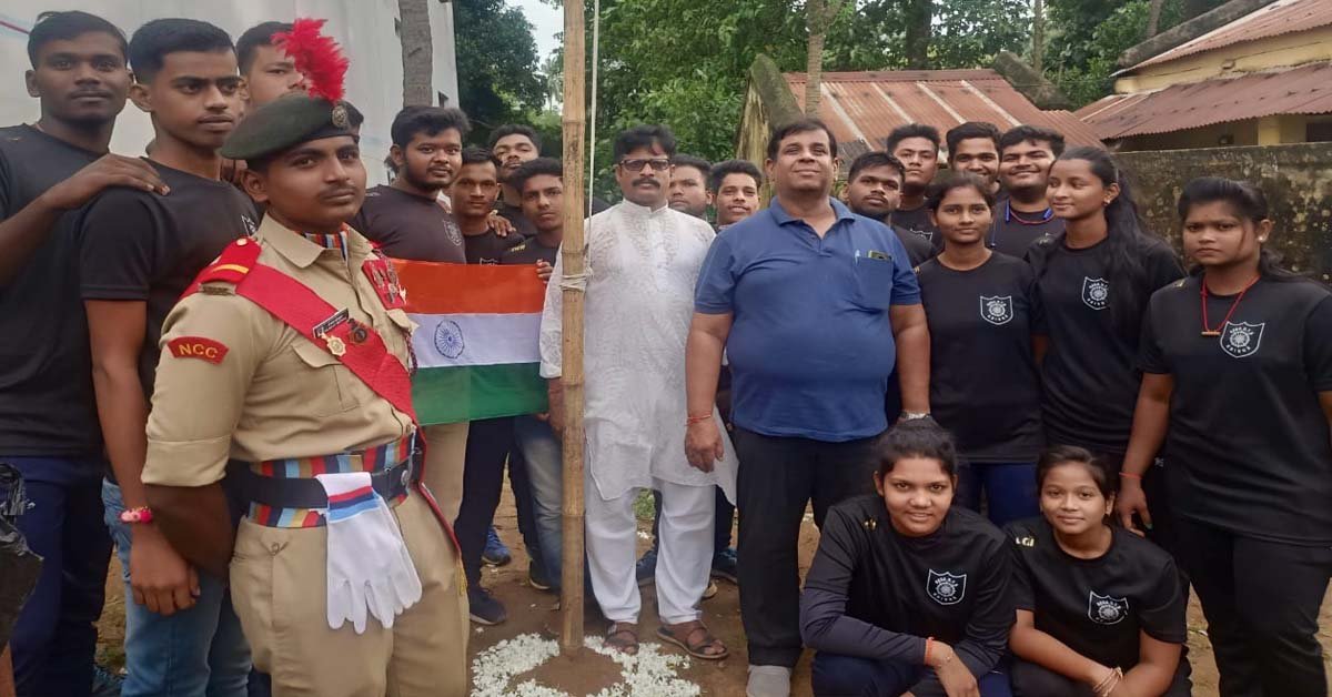 ବାଣପୁରର ସେସା ଡିଫେନ୍ସ ଟ୍ରେନିଂ ସ୍କୁଲ ରେ ୭୬ ତମ  ସ୍ବାଧିନତା ଦିବସ ପାଳନ !!!