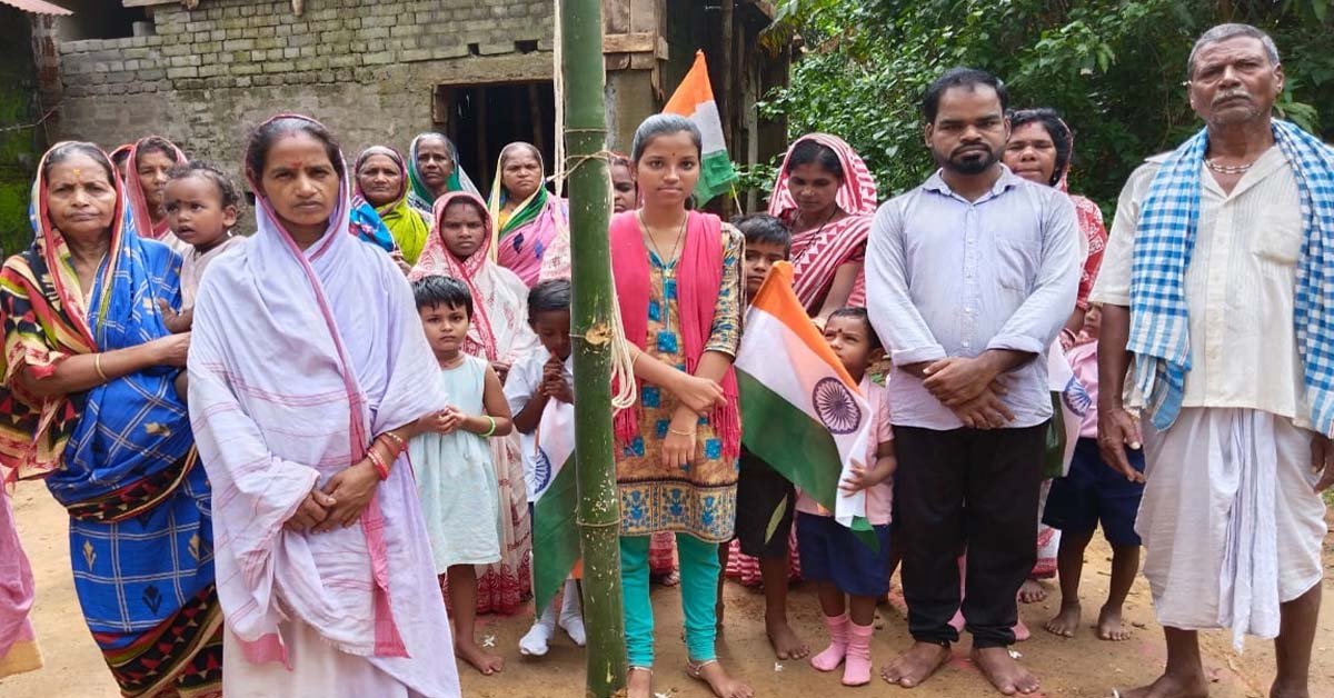 ଶାରଦା ଆଶ୍ରମରେ ୭୬ ତମ ସ୍ବାଧିନତା ଦିବସ ପାଳିତ !!!