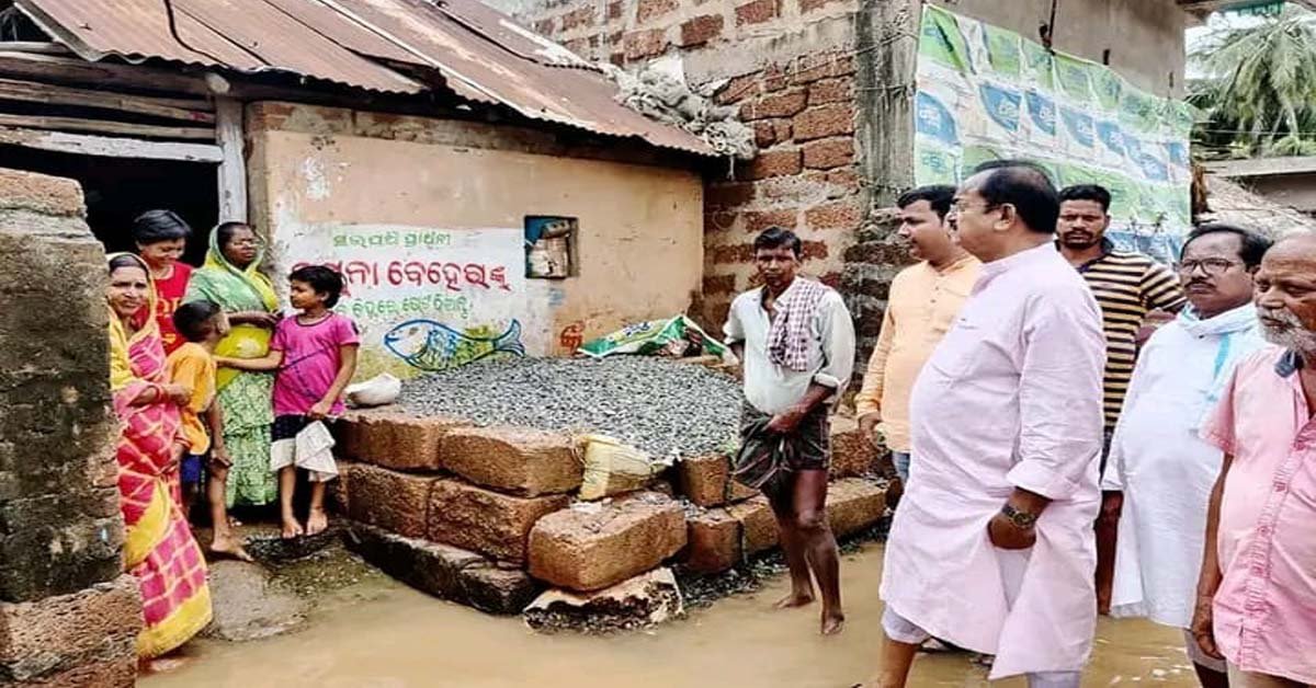 କଣାସ ବନ୍ୟାଞ୍ଚଳରେ ରାଜ୍ୟ ବିଜେପି ପ୍ରତିନିଧି ଦଳ  !!!