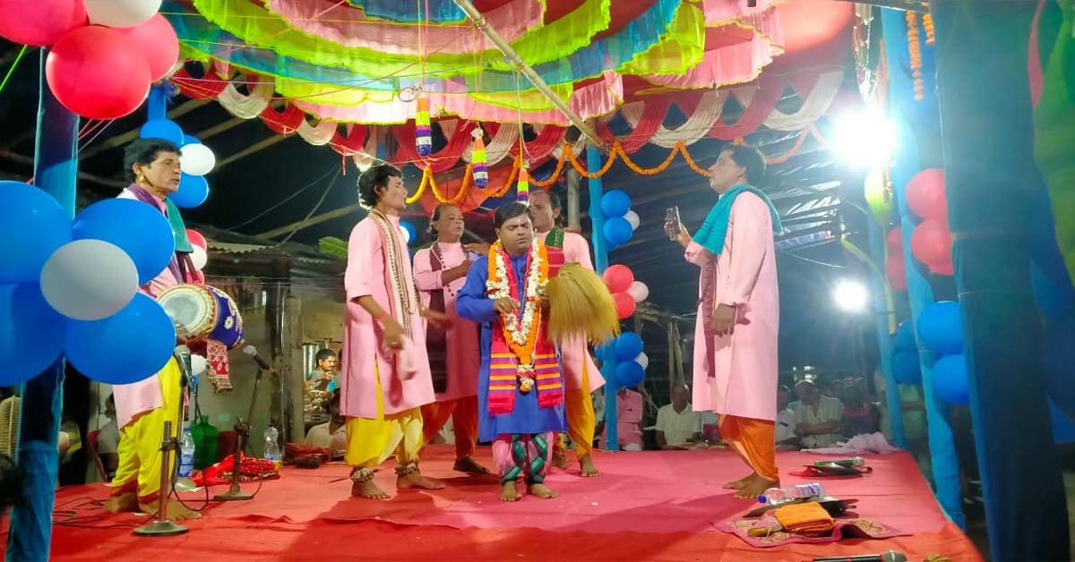 ବାଣପୁର ଅଚ୍ୟୁତରାଜପୁର ଛକ ଠାରେ ପାରମ୍ପରିକ ବାଦିପାଲା ଅନୁଷ୍ଠିତ !!!