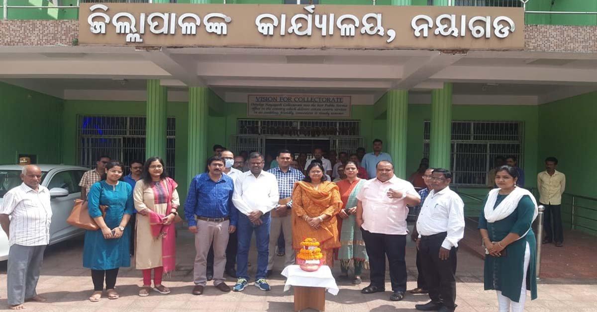 ଅହିଂସା ବୃକ୍ଷ ରୋପଣ କାର୍ଯ୍ୟକ୍ରମରେ ସାମିଲ ହେଲା ନୟାଗଡ ଜିଲ୍ଲାର ପବିତ୍ର ମାଟି ଓ ଜଳ !!!