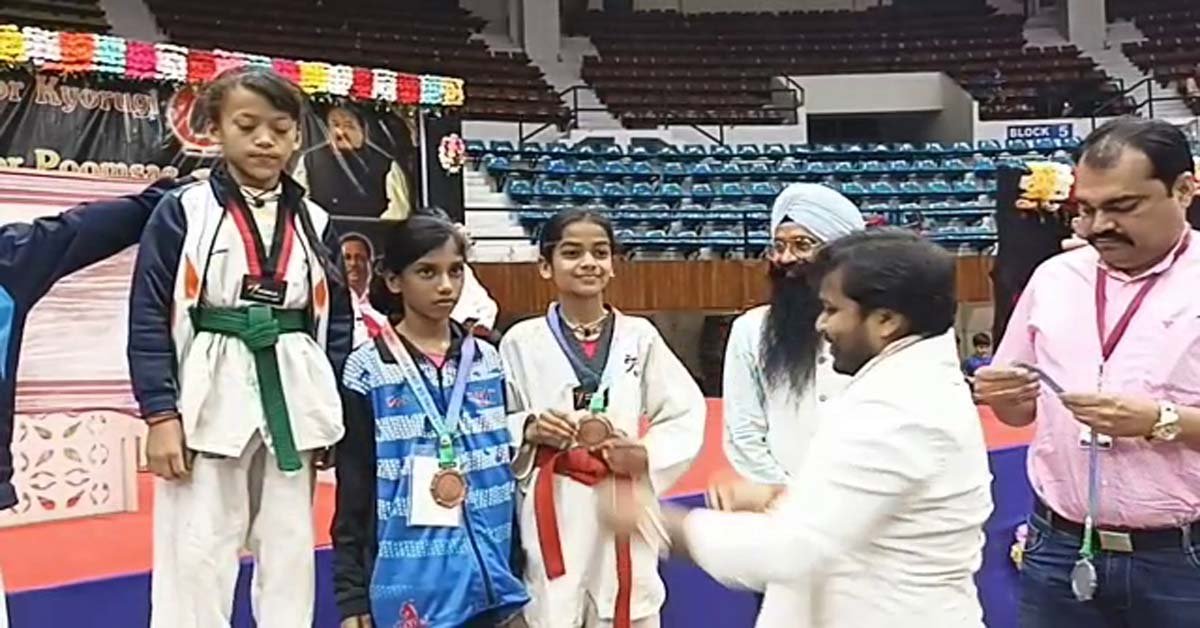 ୩୬ ତମ ଜାତୀୟ କ୍ୟୁରୋଗୀ ଏବଂ ୧୧ତମ ଜାତୀୟ ପୁମସେ ସବ ଜୁନିୟର ଟାଇକୋଣ୍ଡ ଚାମ୍ପିଅନସିପ ୨୦୨୩ ଉଦଯାପିତ !!!