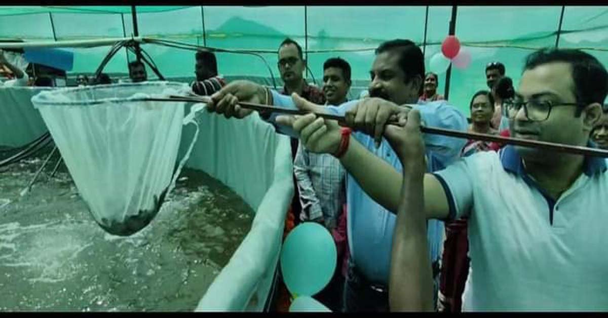 ବାୟୋଫ୍ଲକ ପଦ୍ଧତିରେ ମାଛ ଚାଷ ର ଶୁଭ ଉଦଘାଟନ କଲେ ଗଜପତି ଜିଲ୍ଲାପାଳ ଲିଙ୍ଗରାଜ ପଣ୍ଡା !!!