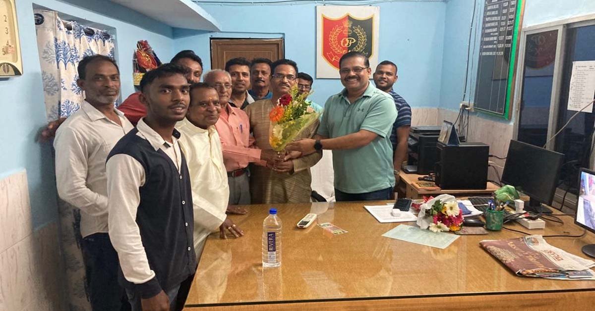 ବାଲୁଗାଁର ନୂତନ ଏସଡ଼ିପିଓ ଶୁଭ୍ରାଂଶୁ ମିଶ୍ରଙ୍କୁ ସ୍ବାଗତ ସମ୍ୱର୍ଦ୍ଧନା ଜଣାଇଲେ ଚିଲିକା ରିପୋର୍ଟର ଆସୋସିଏସନ ସଦସ୍ୟ !!!