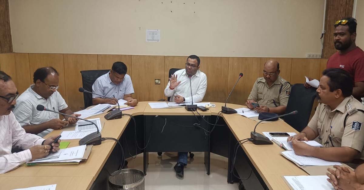 ଗଜପତି ଜିଲ୍ଲା ସ୍ତରୀୟ ସଡ଼କ ସୁରକ୍ଷା କମିଟି ବୈଠକ !!!