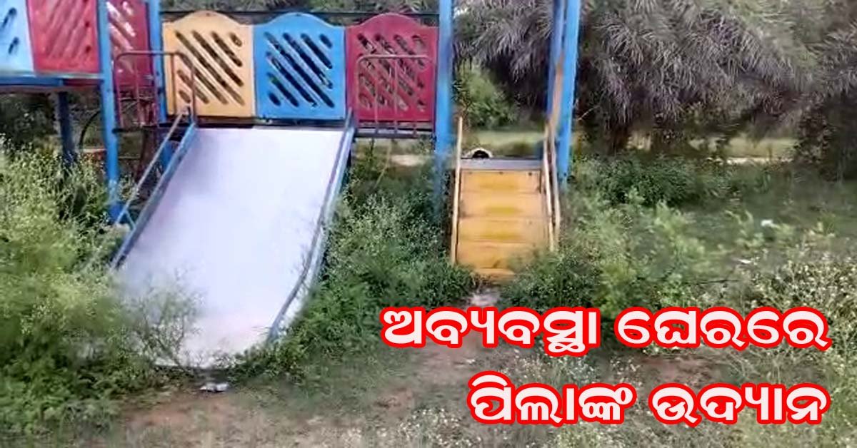 କାହା ସ୍ୱାର୍ଥରେ ବଡକୁଳ ପାନ୍ଥନିବାସରେ ଥିବା ଚିଲଡ୍ରେନ ପାର୍କ ???