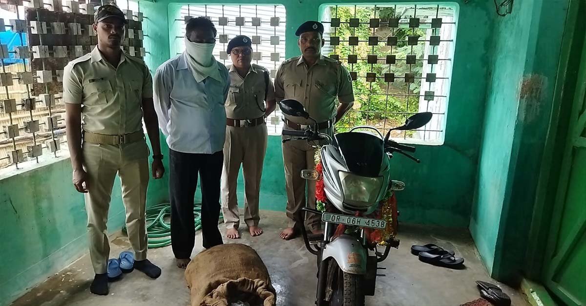 ବାଣପୁର ଥାନା ଅଞ୍ଚଳରେ ଅବକାରୀ ଚଢ଼ାଉ : ଦେଶୀ ମଦ ଜବତ , ଜଣେ ଗିରଫ !!!