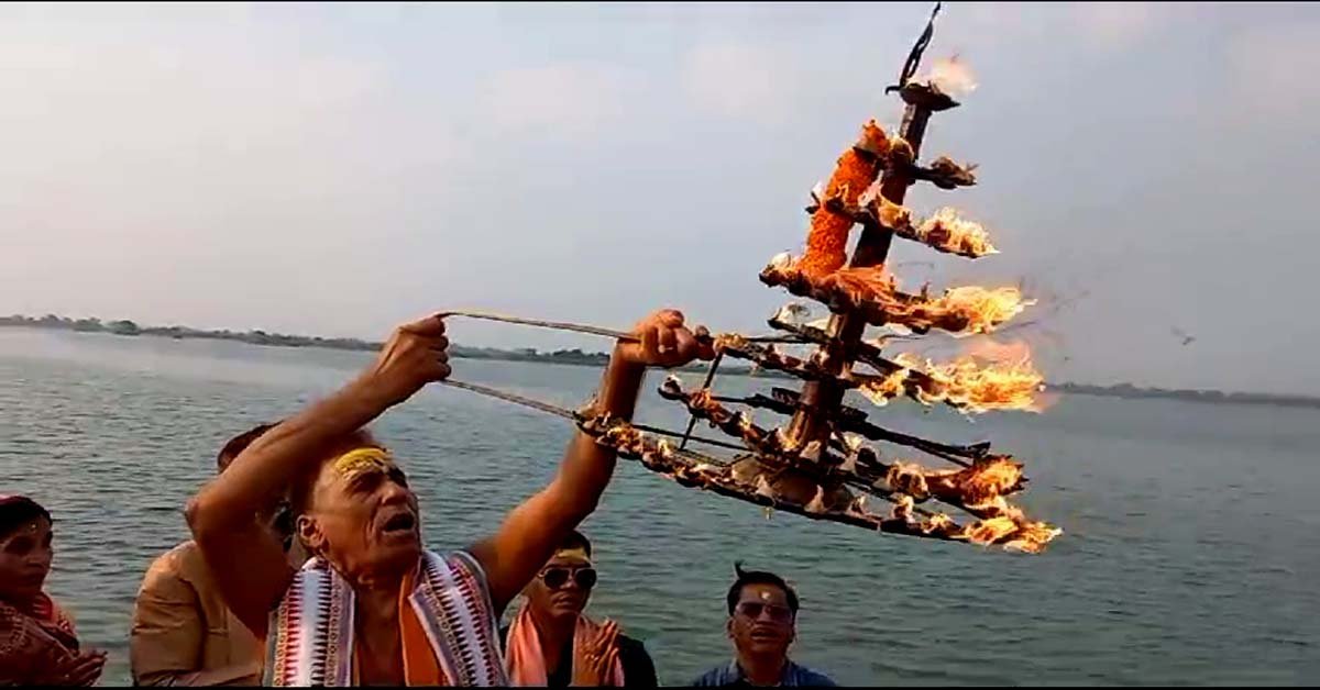 ୧୬ ତମ ” ମହାନଦୀ ପୂଜନ” ଓ ୧୦୮ ଆଳତୀ କାର୍ଯ୍ୟକ୍ରମ !!!