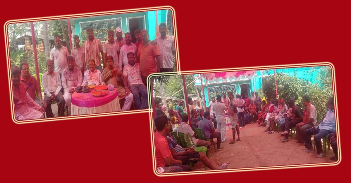 ଚିଲିକାରେ ନିଆରା ଢଙ୍ଗରେ ରଙ୍ଗ ପର୍ବ ପାଳନ କଲେ ବିଜେପି ନେତା ପୃଥ୍ୱୀରାଜ ହରିଚନ୍ଦନ !!!