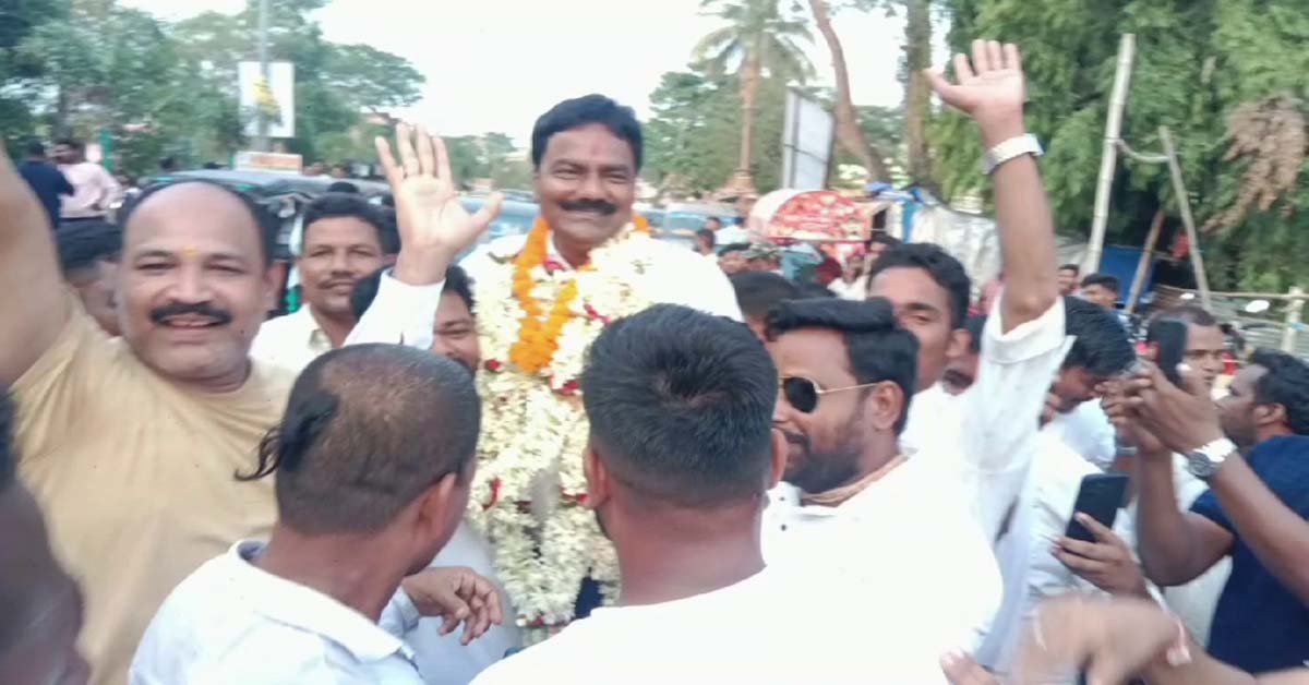 ସୁକିନ୍ଦା ରେ ଜିତିଲେ ବିଜେପି ନେତା ପ୍ରଦୀପ ବଳସାମନ୍ତ !!!