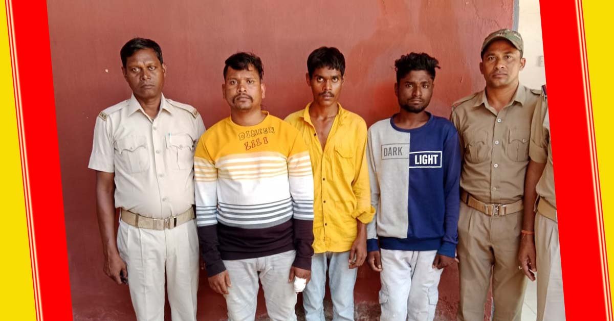 ଯୁବକକୁ ଛୁରା ଓ ଖଣ୍ତାମାଡ ଘଟଣାରେ ୩ ଜଣଙ୍କୁ ଗିରଫ କଲା ପାଇକମାଳ ପୁଲିସ !!!