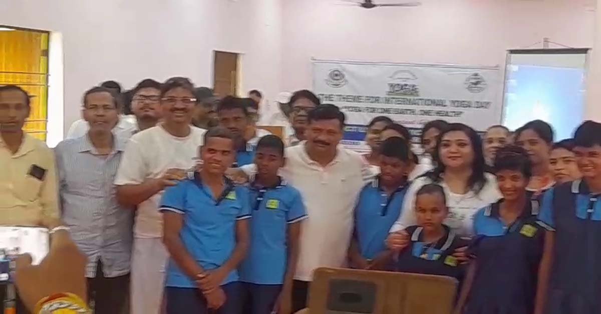 ଡି.ଏଲ. ଏସ. ଏ. ପାଳିଲା ଆନ୍ତର୍ଜାତୀୟ ଯୋଗ ଦିବସ !!!