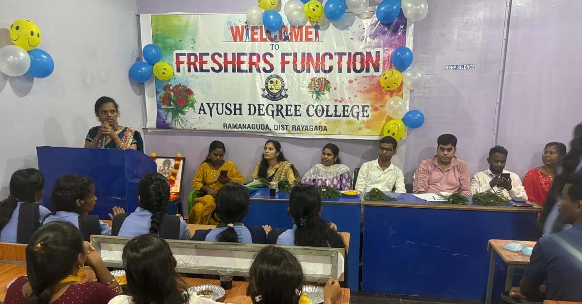 ଯୁକ୍ତ ତିନି ପ୍ରଥମ ବର୍ଷର ନୂତନ ଛାତ୍ରଛାତ୍ରୀ ମାନଙ୍କ ସ୍ଵାଗତ ଉତ୍ସବ !!!