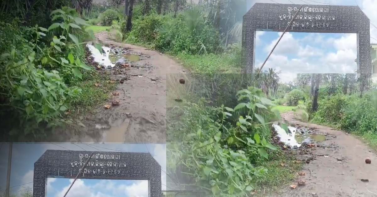 ପ୍ରଶାସନ ଓ ରାଜ ନେତାଙ୍କ ନଜରରେ ନାହିଁ ବରଡାପାଳ ହରିଜନ ସାହି !!!