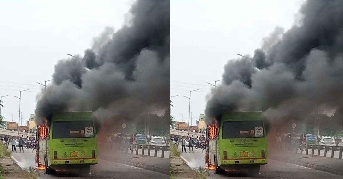 ଖୋର୍ଦ୍ଧାରେ ଜଳିଗଲା ଆମ ବସ୍ !!!