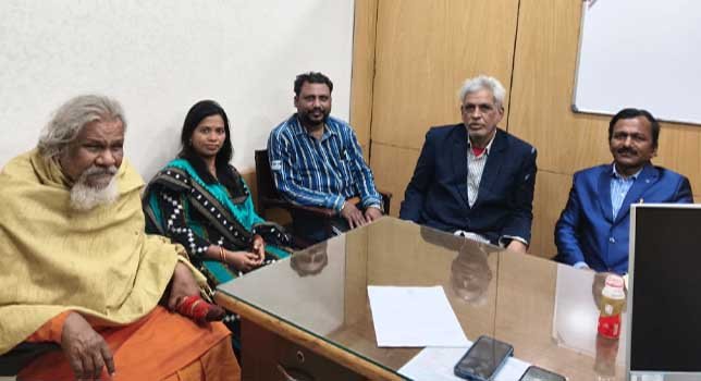 ପୂର୍ବତନ ସାଂସଦ ଙ୍କ ସହ ବିଶୁଦ୍ଧ ପାନୀୟ ଜଳ ପ୍ରକଳ୍ପ ଉପରେ ଚର୍ଚ୍ଚା !!!