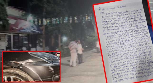 ବଡମ୍ବା ରେ ସାମ୍ବାଦିକ ଙ୍କୁ ଆକ୍ରମଣ : ଗାଡି ଭଙ୍ଗାରୁଜା !!!