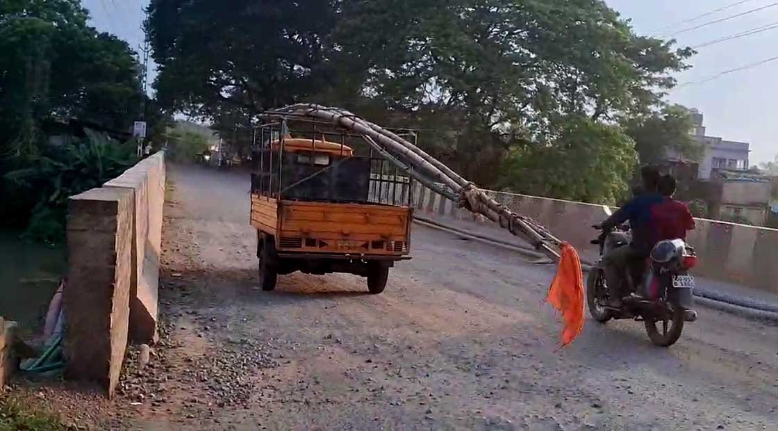 ବିପଦ ସଂକୁଳ ଅବସ୍ଥାରେ ରହିଛି ଗୋଡିସାହି ବ୍ରିଜ !!!
