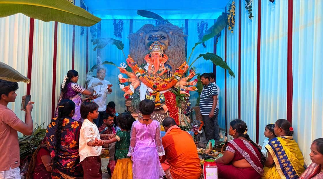 ଫରେଷ୍ଟ ଗେଟ ଗଣେଶ ପୂଜା କମିଟି ପକ୍ଷରୁ ଧୁମଧାମରେ ପାଳିତ ହେଉଛି ଗଣେଶ ପୂଜା !!!