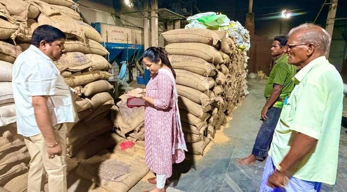 ତୁଳସୀପୁର ଟି.ଏଚ୍.ଆର ଫୁଡ୍ ପ୍ଲାଣ୍ଟ ପରିଦର୍ଶନ କଲେ ବାଙ୍କୀ ଉପ ଜିଲ୍ଲାପାଳ !!!