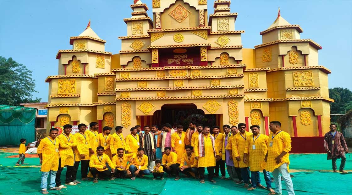 ଜମଳା ରେ ସୁବର୍ଣ୍ଣ ଜୟନ୍ତୀ ଦୁର୍ଗା ପୂଜା ପାଇଁ ପ୍ରସ୍ତୁତି !!!